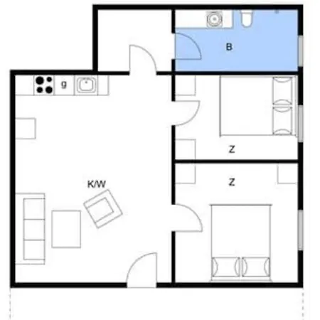 Botostrand 6 Appartement *